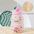 Japanese Milk Bottle Ceramic Cup Yiliduo Mug with Straw Small Gift Water Cup Couple Home Cup