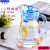 Glass Cold Kettle Thickened Transparent Heat Resistant Water Pitcher Teapot Restaurant Beer Jar Duckbill Pot Whole