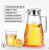 Home Cold Water Kettle Glass Cold Boiled Water Cup Juice Jug Explosion-Proof Large Capacity Transparent Water Bottle