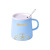 New Genuine Authorized Doraemon Ceramic Cup with Cover Spoon Office Cup Gilding Ceramic Mug Color Box Wholesale