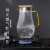 Hammered Pattern Glass Cold Kettle High Temperature Water Teapot Household Large Capacity Juice Drying Tea Kettle