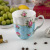 Miranda Bone-China Cup Mug Ceramic Cup Large-Capacity Water Cup Breakfast Cup European Coffee Cup Ceramic Cup Gift Box