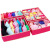 Factory Direct Sale Solid Color Underwear Storage Box Four-Piece Socks Storage Box Fabric Bra Storage Organizing Box