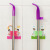 Multifunctional Seamless Mop Rack Cartoon Wall Mop Clip Plastic Broom Clip Bathroom Storage Clip Factory Wholesale