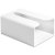 Creative Toilet Toilet Transparent Wall-Mounted Upside down Punch-Free Storage Tissue Paper Extraction Box Household Kitchen Living Room