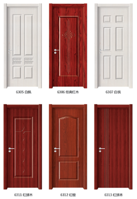 Inner Door Bedroom Door Wood Composite Door Ecological Painted Wooden Door Solid Wood Composite Door Room Door Modern Minimalist Door Door