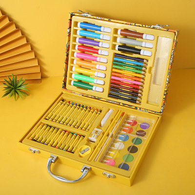 G-Duck Watercolor Pens Set Graphic Art Color Pen Portable High-End Brush Gift Box Children's Small Yellow Duck Watercolor Pen