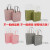 Window Gift Bag 12/Bag Creative Paper Bag New Hand Bag Small Fresh Handbag Packaging Bag 23*12*26