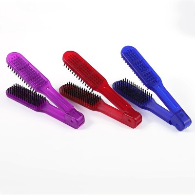 New Style Straight Hair Styling Hair Care Bristle Hair Tools Accessories Comb Straightening Clamp Comb Plastic Hairbrush