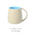 Water Cup Ceramic Mug Creative Cup with Handle Office Simple Couple Water Cup Large Capacity Conference Cup