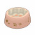 Snatched Goods Pink Cat's Paw Pet Bowl Cherry Cat Bowl Dog Basin Dog Bowl Cat Water Bowl Anti-Tumble Rice Basin