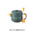Creative Ceramic Animal Mug with Cover Spoon Home Couple Men and Women Coffee Cup Corgi Cup Gift