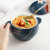 Relief Astronaut Binaural Instant Noodle Bowl Outer Space Astronauts Planet Soup Bowl Large Capacity Student Dormitory Salad Bowl