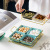 Creative Square Ceramics Seasoning Dish Household Dried Fruit Snack Plate Hotel Restaurant Saucer Dish Ins Tableware Set