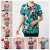  Manufacturer Direct Wholesale Middle-Aged and Elderly Women's Clothing Summer Short Sleeve Mother Hot Beads Stock Stall