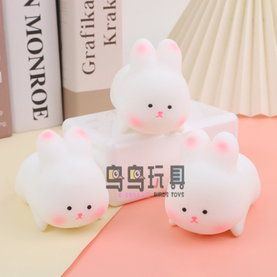 Creative Cute Bunny Modeling Design Squeezing Toy Fun Pressure Reduction Toy Slow Rebound Vent Pressure Reduction Toy