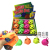 Factory Direct Sales Shark Holed Balls Colorful Beads TPR Soft Rubber New Exotic Vent Decompression Toy Cross-Border Wholesale