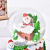 1Pc Christmas Crystal Snow Ball Santa Claus Snow Fluttering Globe Glass Christmas Table Ornament Decoration Xmas New Yea