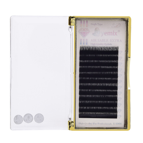 korean new super soft 6d double layer grafting eyelashes 12 rows c volume 0.07 thickness 8mm-13mm spot wholesale