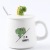 Creative Cartoon Ceramic Cup Hand Drawn Cute Dinosaur Mug Oatmeal Breakfast Coffee Cup Couple Gift Cup