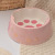 Snatched Goods Pink Cat's Paw Pet Bowl Cherry Cat Bowl Dog Basin Dog Bowl Cat Water Bowl Anti-Tumble Rice Basin