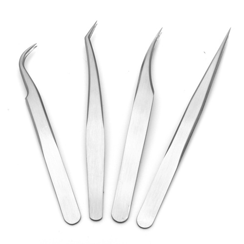 Grafting Eyelash Tweezers Dolphin Clip Tweezers Set Jinyu Tweezer Precision Grafting Eyelash Tools Factory Spot