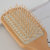 Carlei Factory Direct Sales Airbag Plate Comb Square Wood Comb Portable Shunfa Massage Cushion Comb Wholesale Spot
