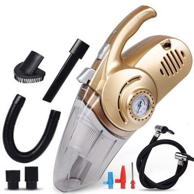 Car Cleaner Car Air Pump 12V Wet and Dry High Power Vacuum Cleaner Lighting Inflatable Four in One