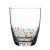 New Nordic Ins Glass Creative Hammer Patterned Cup Colorful Flower Cup Household Fruit Drink Cup