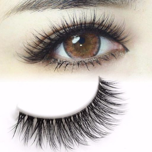 reusable dense natural style realistic false eyelashes 3d performance eyelashes