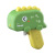 Children's Geometric Mini Press Handheld Animal Oral Irrigator Toy Boys and Girls Outdoor Beach Water Playing Geometric Water Gun