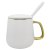 Cup Ceramic Retro Mug With Lid Personalized Trendy Light Luxury Gold-Painted Coffee Cup Home Gift Free Shipping