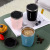 Steel Coffee Cup Men and Women Ins Portable Handy Cup Business Office with Lid Drinking Cup VehicleBorne Cup Gift