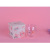 Celebrity Rabbit Cup Double Glass Water Cup Heat Insulation Tumbler Pink Cute Fashion Transparent Juice Milk Cup