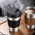 American Coffee Cup 304 Stainless Steel Mug Cup Cold Drink Straw Tumbler Business Gift Making Factory Direct Supply