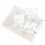 Fresh Transparent Plastic Zippered File Bag Material Storage Bag Office File Bag Wholesale Waterproof File Bag