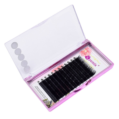 eyemix taiwan camellia korean fiber grafting eyelashes flowering planting close-row eyelashes factory direct sales