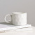Klein Blue Mug Breakfast Couple Ceramic Water Cup Hand Pinch Cup Design Sense Niche Office Style Coffee Cup
