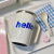 Hello Stainless Steel 304 Mug with Cover Spoon Student Office Worker Dormitory Insulation HotProof Water Cup Milk Coffee