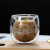 Home Gifts Cartoon Style Double Glass Water Cup Breakfast Coffee Milk Cup Cute Bear Cake Towel Juice Cup