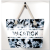European and American Fashion Tie-Dye Series Vacation Beach Bag HD Duplex Printing Canvas Bag Large Capacity Totes