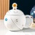 Planet Mug with Cover Spoon Good-looking Creative Household Cups Ceramic Office Water Glass Couple Coffee Mug Female