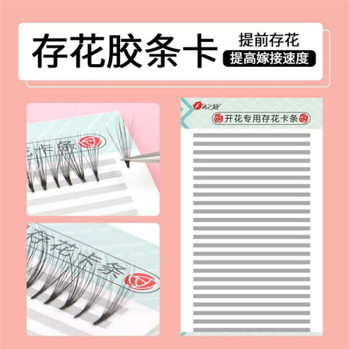 Desktop Flowering Grafting Eyelash One-Second Blooming Storage Strip Card Camellia Grafting Eyelash Magnetic Storage Strip