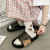 Cute Little Tiger Slippers for Women Summer Ins Couple Indoor Bath Non-Slip Thick Bottom Sandals for Women