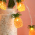Cross-Border LED Lighting Chain Creative Interior Decorative Lights Pineapple Lamp Fresh Atmosphere Lighting Chain Holiday Style Lighting Chain