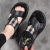 2022 Men's Shoes Summer New Casual Breathable Korean Style Trendy Beach Shoes Soft Bottom Shock Absorption Outerwear Dual-Use Sandals