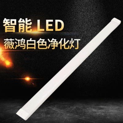 Direct Sales 45W Project Bright Lamp Tube Led Purification Tube 1.2 M Office Strip Lamp Workshop Mall Lamp Tube