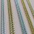 Yuantong Hardware Aluminum Chain Ornament Accessories Bag Chain Waist Chain Metal Chain Fine Tail Chain Environmental Protection Non-Fading Grinding Chain