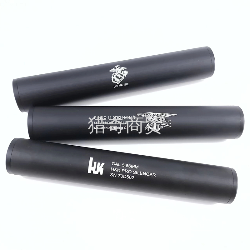 玩具14逆牙长HK长侦查兵 SLR锦明金属前管套管19mm直插装饰造型件