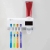 Smart Toothbrush Sterilizer UV Sterilization Internet Celebrity Punch-Free Wall-Mounted Automatic Toothpaste Squeezing Toothbrush Sterilizer